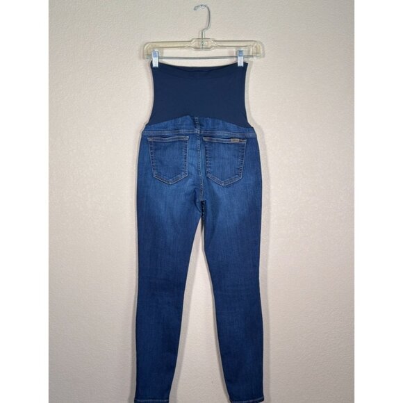 Joe's Maternity Jeans The Icon Mid Rise Stretch Skinny Ankle Dark wash - Picture 7 of 9